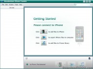 Wondershare iPhone Transfer screenshot